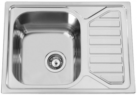 Sinks OKIOPLUS 650 V 0,7mm leštěný